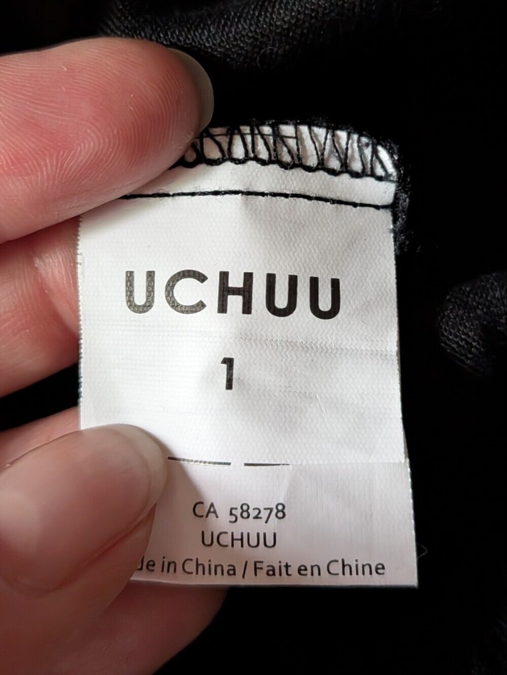 UCHUU MONTREAL Black Relaxed Contemporary Drawstring Linen Pants Size Small - Picture 7 of 8